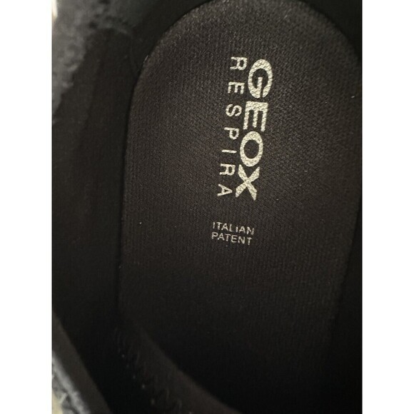 Geox  Respira  bling Women's  Sneakers Italian Patent Leather Shoe bronze Size 8 - Picture 12 of 16